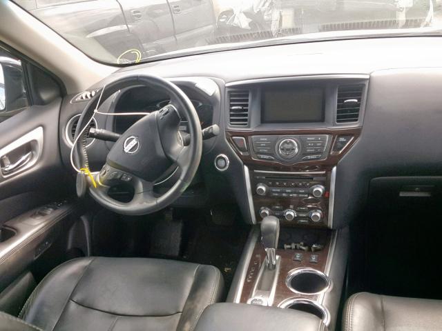 5N1AR2MM1EC624538 - 2014 NISSAN PATHFINDER GRAY photo 9