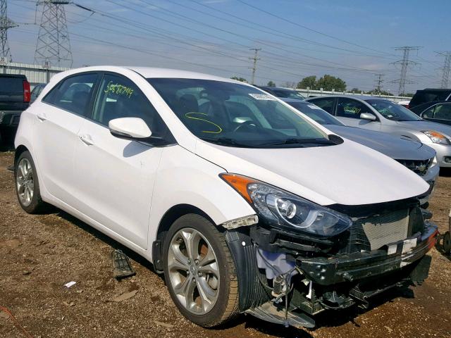 KMHD35LH2EU159508 - 2014 HYUNDAI ELANTRA GT WHITE photo 1