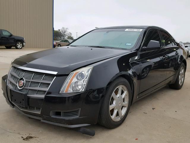 1G6DP57V380124998 - 2008 CADILLAC CTS HI FEA BLACK photo 2