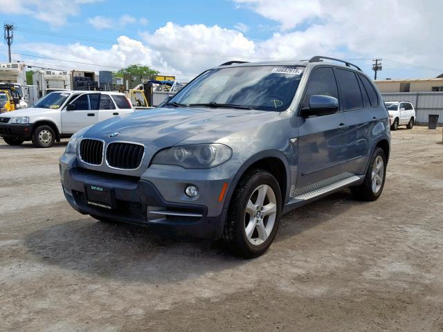 5UXFE43528L030488 - 2008 BMW X5 3.0I GRAY photo 2