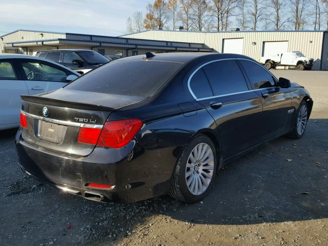 WBAKC8C51CC435745 - 2012 BMW 750 LXI BLACK photo 4