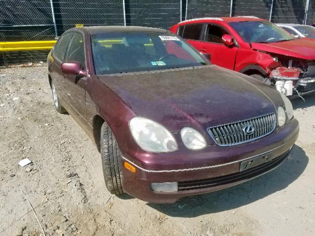 JT8BD69S210146985 - 2001 LEXUS GS 300 BURGUNDY photo 1