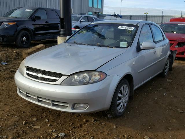 KL1JD69Z76K252538 - 2006 CHEVROLET OPTRA 5 LS SILVER photo 2