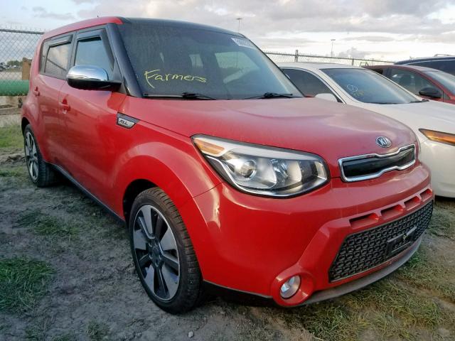 KNDJX3A53E7709600 - 2014 KIA SOUL ! Qırmızı foto 1