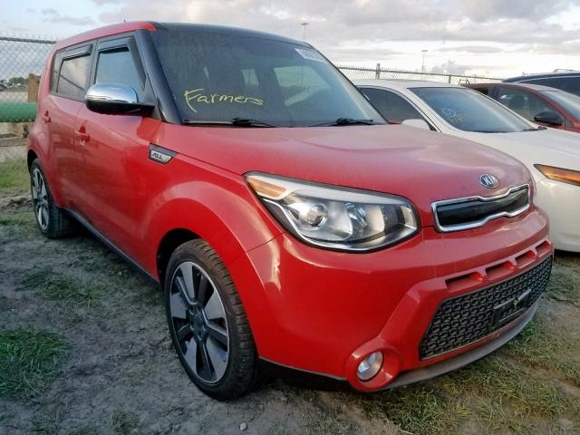 KNDJX3A53E7709600 - 2014 KIA SOUL ! RED photo 1