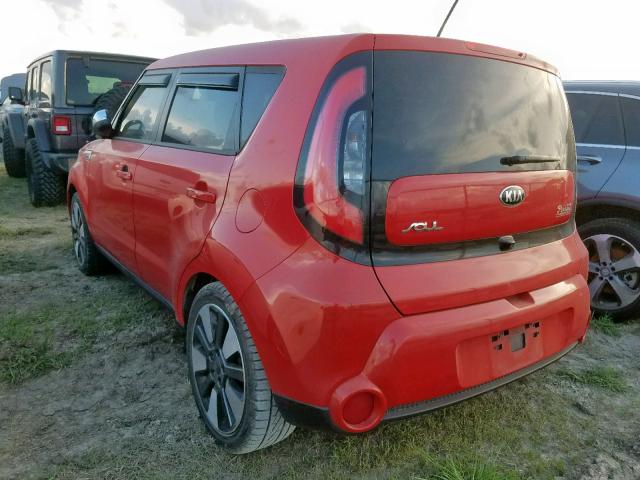 KNDJX3A53E7709600 - 2014 KIA SOUL ! RED photo 3