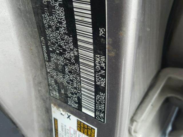 JTLKT324164116489 - 2006 TOYOTA SCION XB ორფეროვანი ფოტო 10