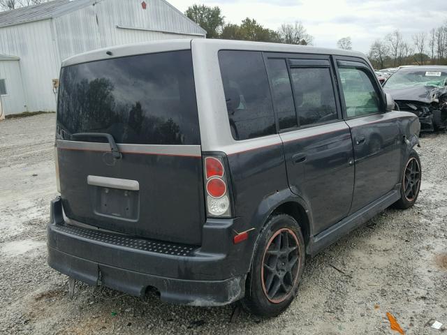 JTLKT324164116489 - 2006 TOYOTA SCION XB ორფეროვანი ფოტო 4