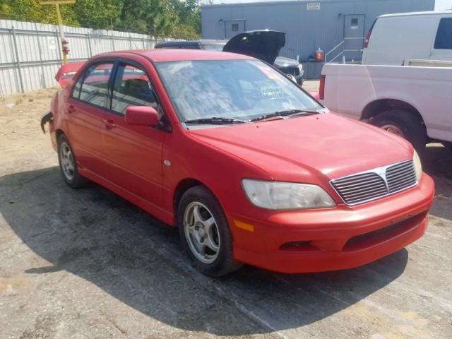 JA3AJ86E03U024829 - 2003 MITSUBISHI LANCER OZ RED photo 1