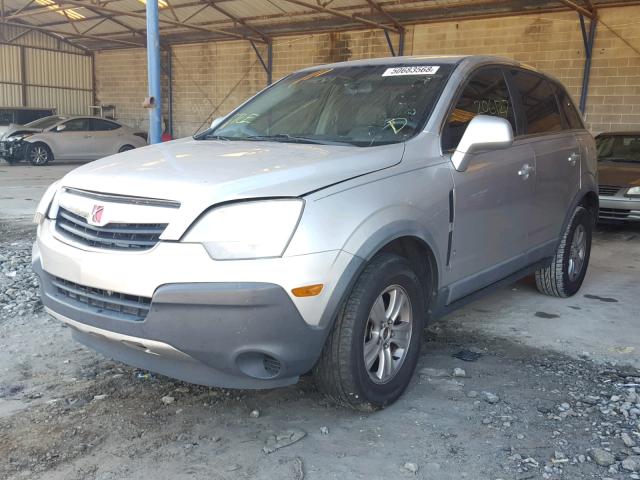 3GSCL33P38S523942 - 2008 SATURN VUE XE SILVER photo 2