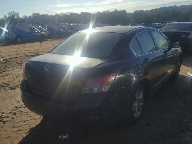 JHMCP26438C038524 - 2008 HONDA ACCORD LXP BLACK photo 4