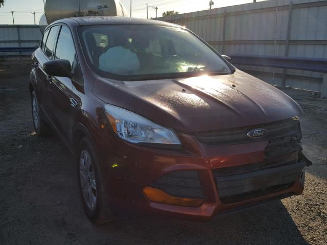 1FMCU0F79EUB61366 - 2014 FORD ESCAPE S RED photo 1