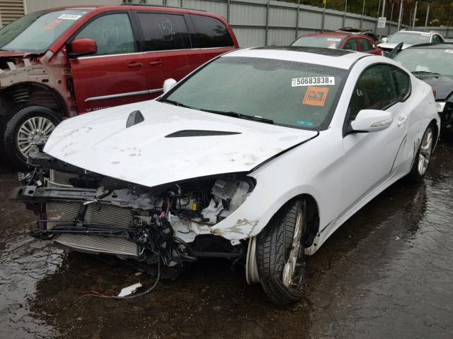 KMHHU6KJ9EU118141 - 2014 HYUNDAI GENESIS CO WHITE photo 2