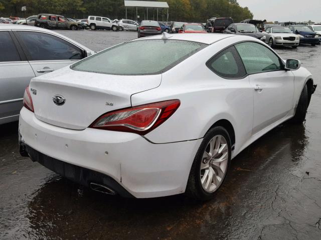 KMHHU6KJ9EU118141 - 2014 HYUNDAI GENESIS CO WHITE photo 4