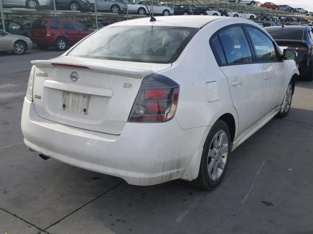 3N1AB6AP8BL689999 - 2011 NISSAN SENTRA 2.0 SILVER photo 4