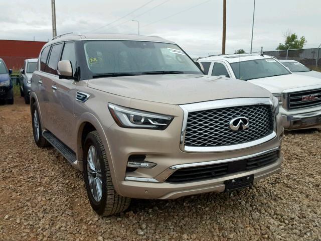 JN8AZ2NE0K9231798 - 2019 INFINITI QX80 LUXE GOLD photo 1