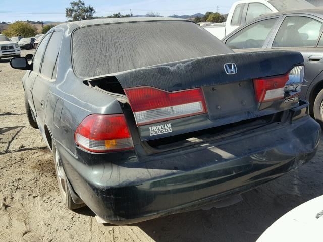 1HGCF86611A040462 - 2001 HONDA ACCORD VAL GREEN photo 3