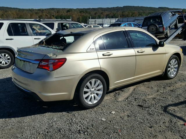 1C3BC1FGXBN519075 - 2011 CHRYSLER 200 TOURIN BEIGE photo 4