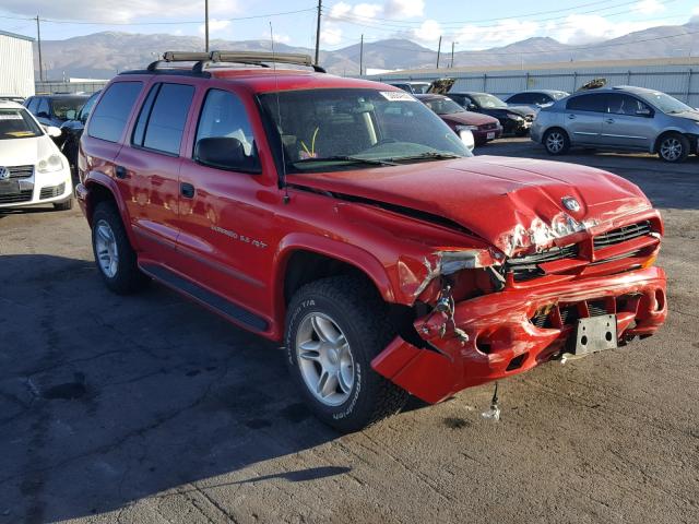 1B4HS28Z71F626796 - 2001 DODGE DURANGO RED photo 1