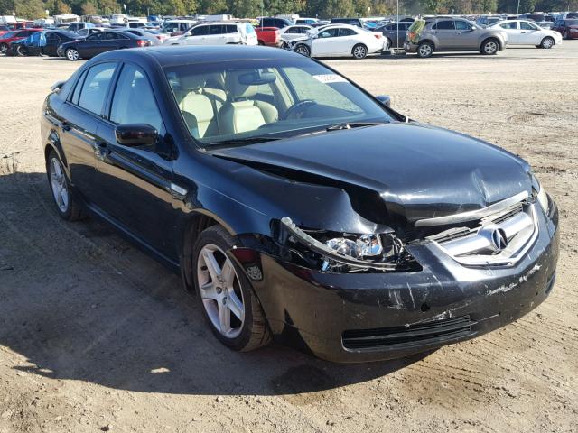 19UUA66214A054788 - 2004 ACURA TL BLACK photo 1