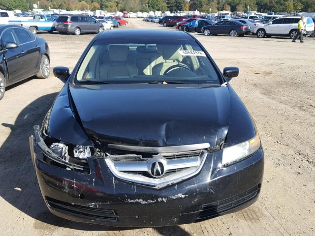 19UUA66214A054788 - 2004 ACURA TL BLACK photo 7