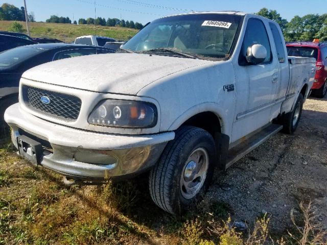 1FTDX1864VNA60384 - 1997 FORD F150 WHITE photo 2