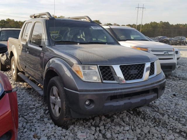 1N6AD07U96C412391 - 2006 NISSAN FRONTIER C GRAY photo 1