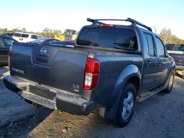 1N6AD07U96C412391 - 2006 NISSAN FRONTIER C GRAY photo 4