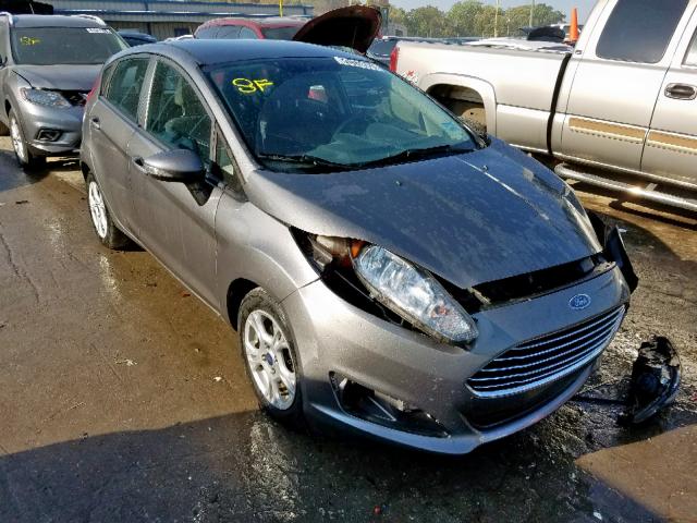 3FADP4EJ8EM243216 - 2014 FORD FIESTA SE GRAY photo 1