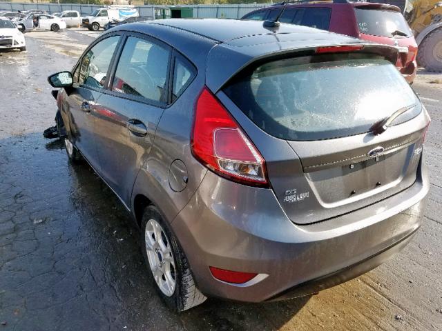 3FADP4EJ8EM243216 - 2014 FORD FIESTA SE GRAY photo 3