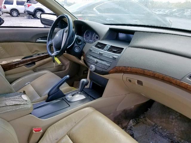 1HGCP36848A076321 - 2008 HONDA ACCORD EXL WHITE photo 9