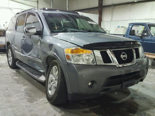 5N1BA0NF6DN606118 - 2013 NISSAN ARMADA PLA GRAY photo 1