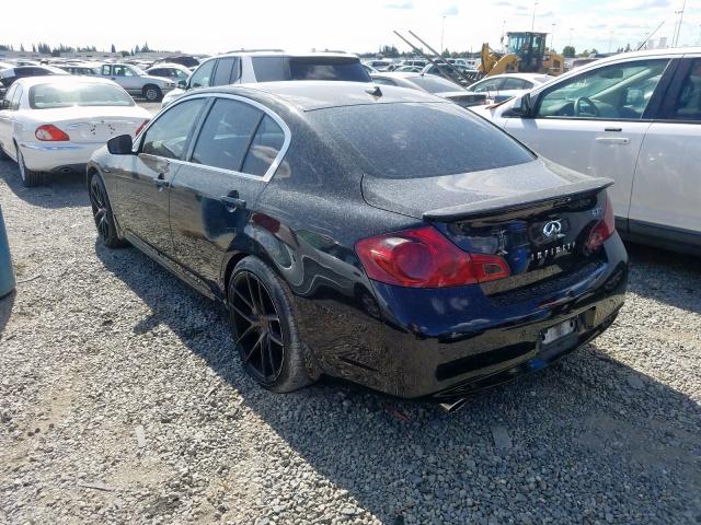 JN1CV6AP5BM508797 - 2011 INFINITI G37 BASE BLACK photo 3