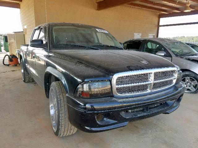 1D7HL48N43S328621 - 2003 DODGE DAKOTA QUA BLACK photo 1