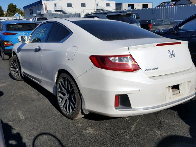 1HGCT1B82EA004941 - 2014 HONDA ACCORD EXL WHITE photo 3