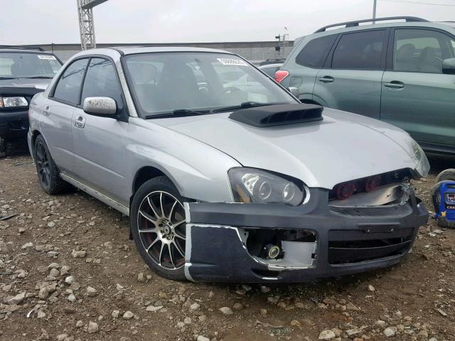 JF1GD29644G516970 - 2004 SUBARU IMPREZA WR SILVER photo 1