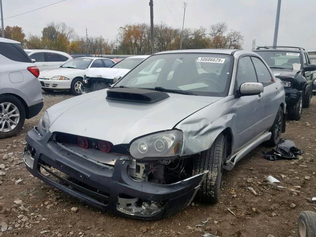 JF1GD29644G516970 - 2004 SUBARU IMPREZA WR SILVER photo 2