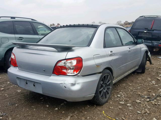 JF1GD29644G516970 - 2004 SUBARU IMPREZA WR SILVER photo 4