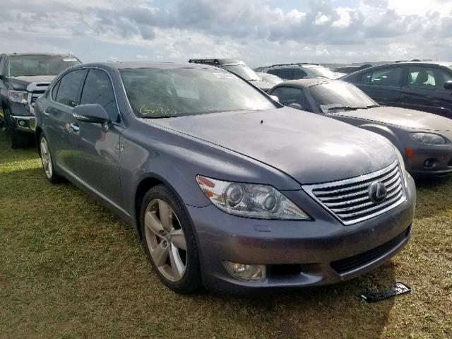 JTHGL5EF8C5045340 - 2012 LEXUS LS 460L GRAY photo 1