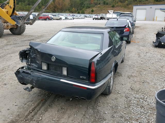 1G6ET1298WU616435 - 1998 CADILLAC ELDORADO T GREEN photo 4