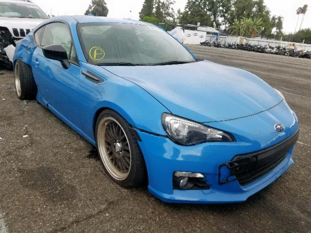 JF1ZCAC19G9600603 - 2016 SUBARU BRZ 2.0 LI BLUE photo 1