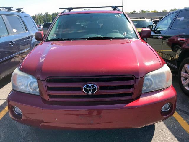 JTEEP21A860164928 - 2006 TOYOTA HIGHLANDER RED photo 5