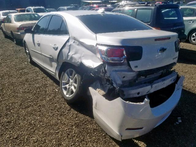 1G11C5SL5FF208549 - 2015 CHEVROLET MALIBU 1LT WHITE photo 3