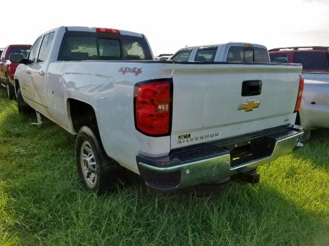 1GC1KWE81FF568392 - 2015 CHEVROLET SILVERADO WHITE photo 3