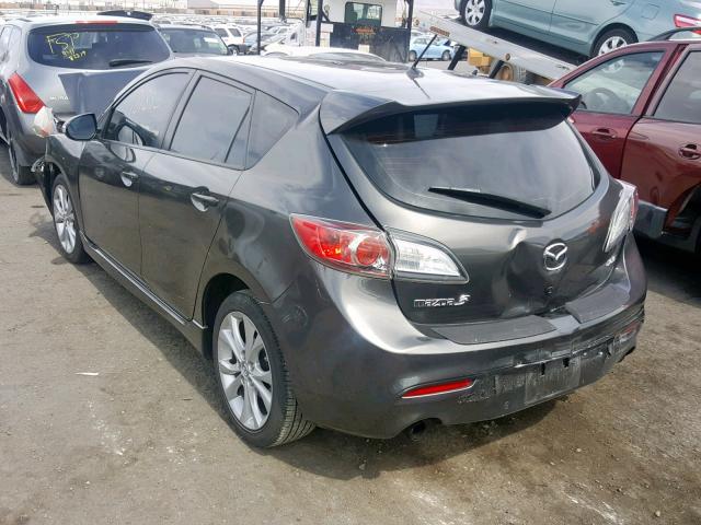 JM1BL1H5XA1124911 - 2010 MAZDA 3 S GRAY photo 3