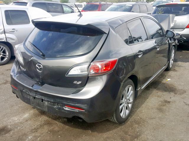 JM1BL1H5XA1124911 - 2010 MAZDA 3 S GRAY photo 4