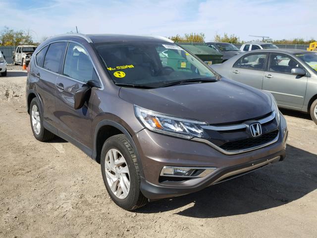 2HKRM3H70FH532911 - 2015 HONDA CR-V EXL BROWN photo 1