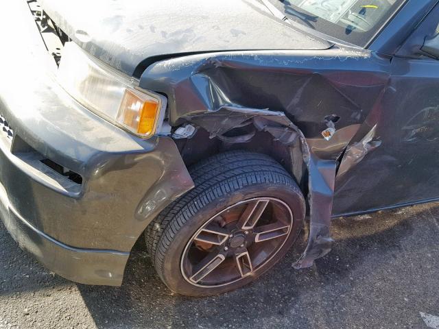 JTLKT324650210051 - 2005 TOYOTA SCION XB მწვანე ფოტო 9