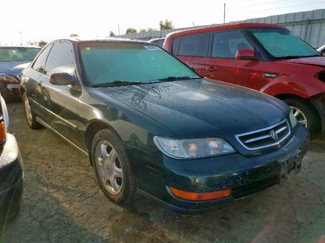 19UYA1256VL015124 - 1997 ACURA 2.2CL GREEN photo 1