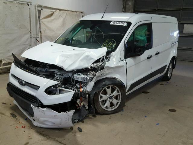 NM0LS7F72H1320797 - 2017 FORD TRANSIT CO WHITE photo 2